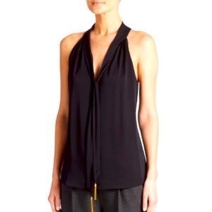 Milly Silk Blouse with Tassel size 0